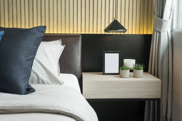 istock master bedroom with plant pot and picture frame by the window 1152439909