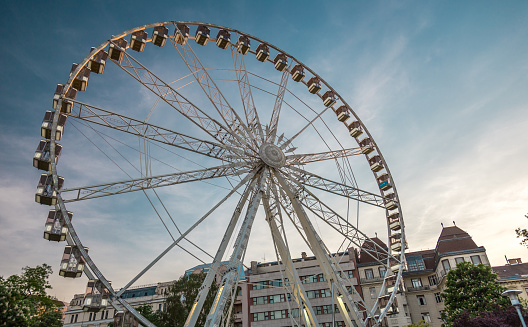 Budapest Ferris Wheel called Budapest Eye