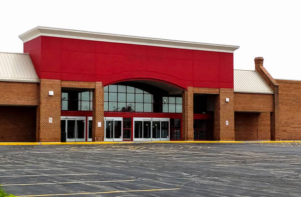 istock Abondon Strip Shopping Mall Building Image B 1152443357