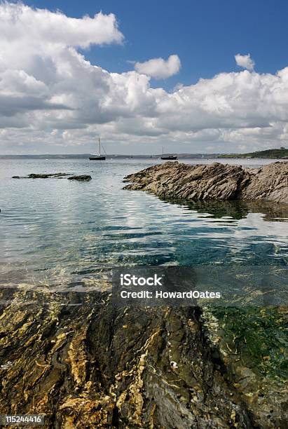 Porto De St Mawes - Fotografias de stock e mais imagens de Cornualha - Inglaterra - Cornualha - Inglaterra, Falmouth, Cena de tranquilidade