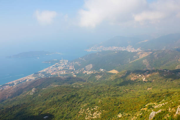 istock Montenegro, Rafailovici. The view on sea beach. 1152447048