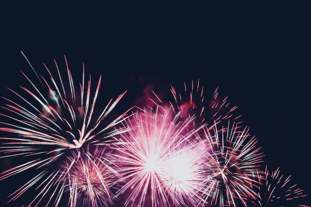 istock colorful fireworks for abstract , anniversary, celebration and new year background 1152449656