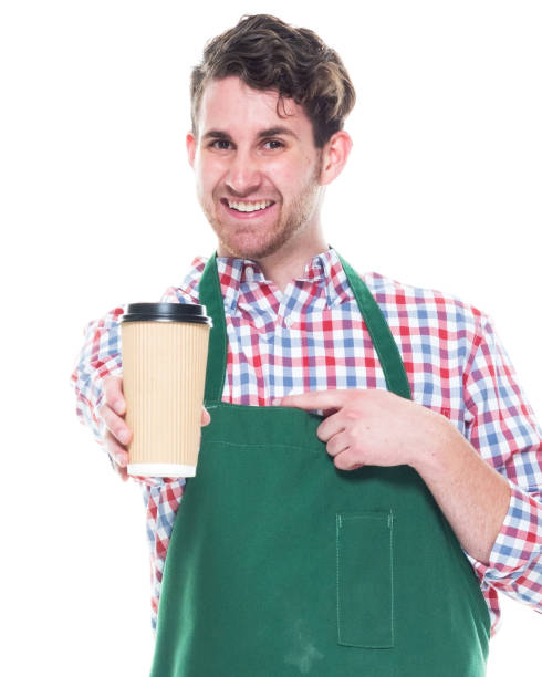 istock Happy man holding a cup of coffee 1152449999