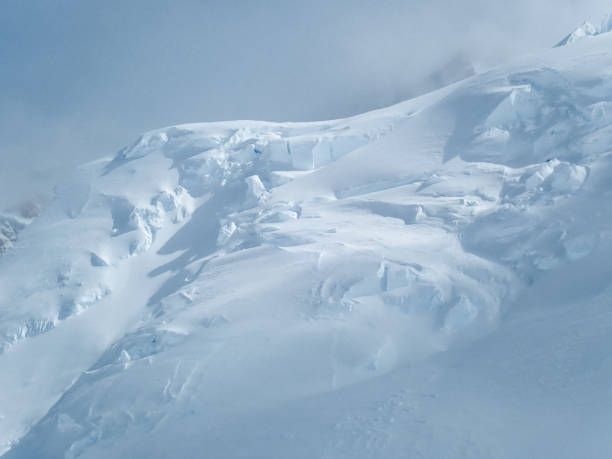 istock Majestic peak. Snowy mountain landscape 1152451210