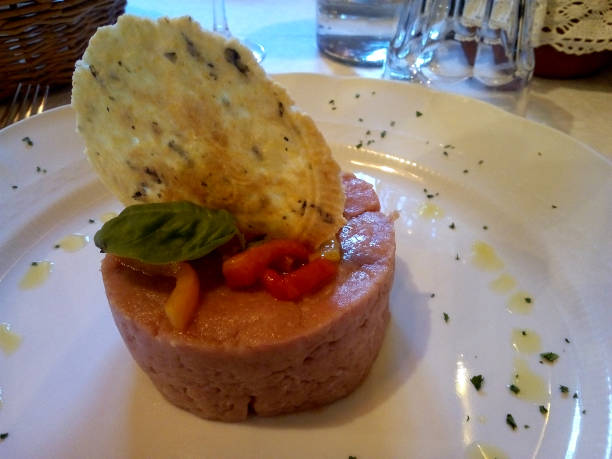istock beef tartare flavored with basil 1152468072