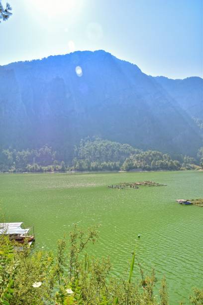 istock lake and mountains in the morning 1152472297