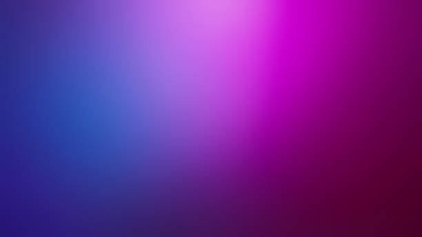 rosa, púrpura y azul marino descentrado movimiento difuminado degradado fondo abstracto - curva forma fotos fotografías e imágenes de stock