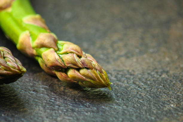 istock Asparagus (fresh, organic vegetables) harvest. food background. top 1152476119