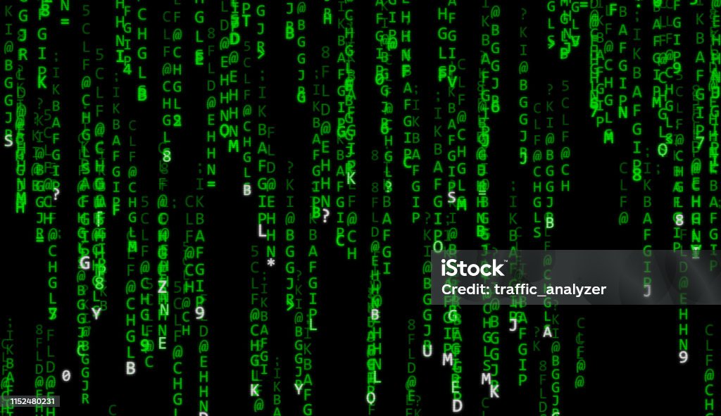Html Code Or General Coding Matrix Background Image Matrix Code Background Stock Illustration - Download Image Now ...