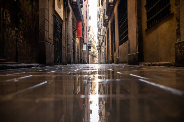 istock Old Town Barri Gotic in Barcelona 1152482768