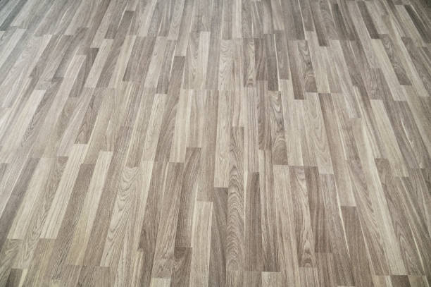 istock Grey wooden floor background 1152488053
