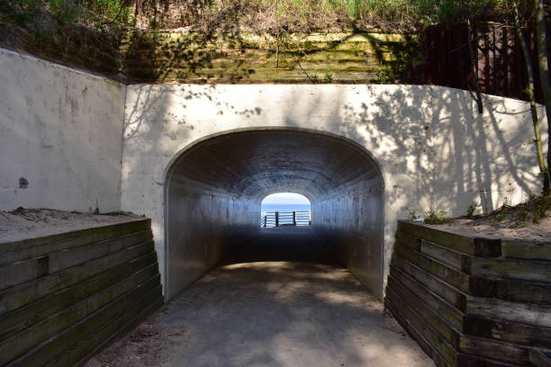 istock Tunnel Beach Park in Holland 1152489673