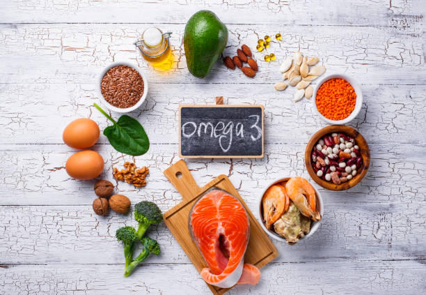 istock Products sources of Omega-3 acids 1152492239