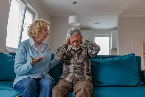 istock Elderly couple quarreling 1152492278