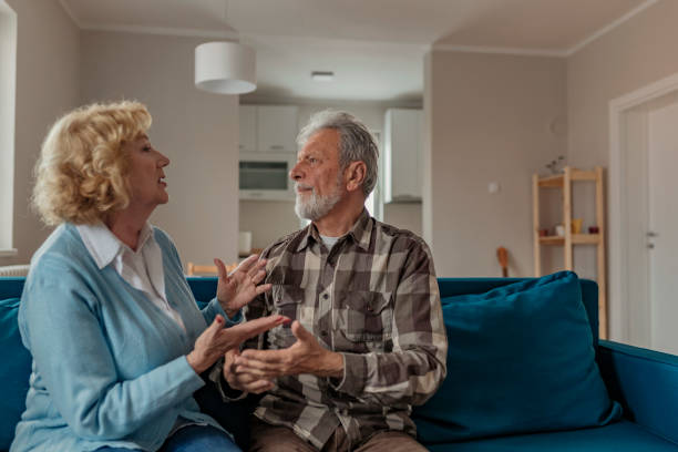 istock Senior couple in conflict 1152492320