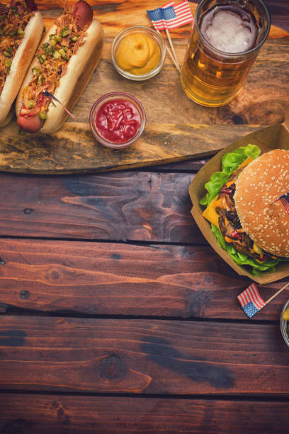 istock Picnic Table to Celebrate 4th of July 1152493789