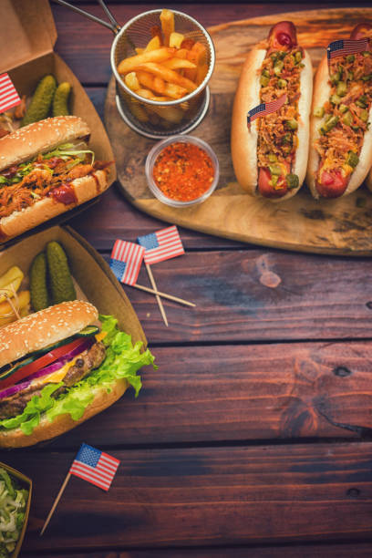 istock Picnic Table to Celebrate 4th of July 1152494842