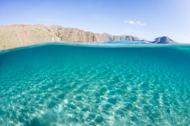 istock Clear Blue Water and Island in Indonesia 1152498508