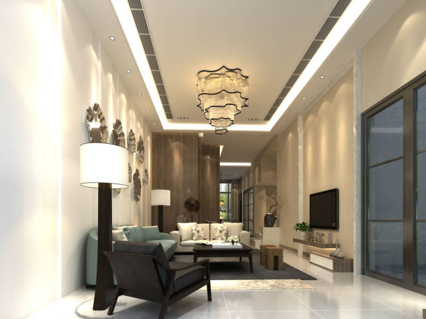 istock 3d render of living room 1152499731