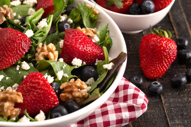 istock A Bright Garden Salad with Fresh Fruit and Walnuts 1152500179