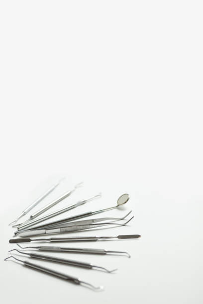 istock a various dental tools laid out flatlay on a light background 1152500245