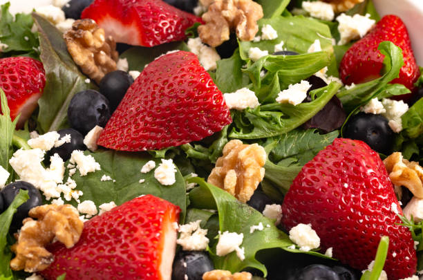 istock A Bright Garden Salad with Fresh Fruit and Walnuts 1152500326
