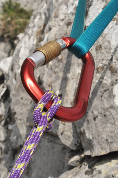 istock Climbing Equipment and Carabiner 1152502444