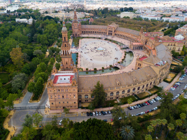istock Plaza de Espana, Seville, Spain 1152504760