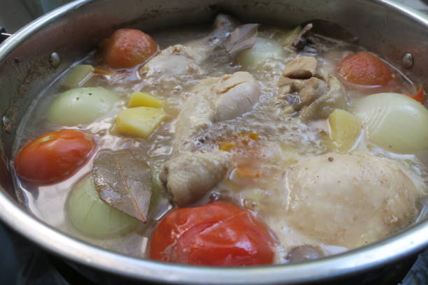 istock chicken soup in pot, bangkok, thailand 1152516497