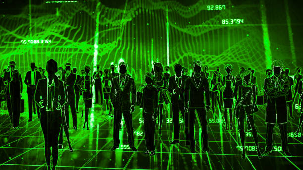 istock Business Communication silhouettes 1152517444