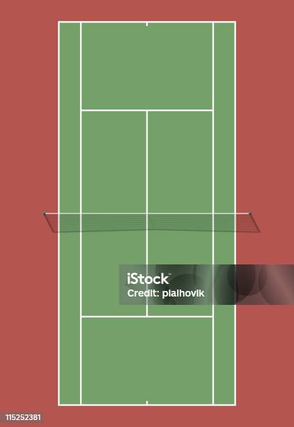 Court De Tennis Vecteurs libres de droits et plus d'images vectorielles de Compétition - Compétition, Illustration, Image en couleur