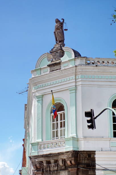 istock Statue on a legal building 1152532715