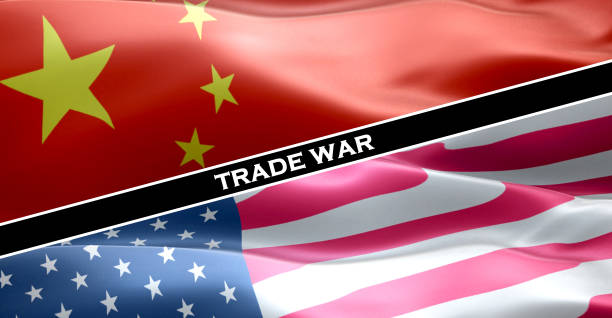 istock USA China trade war flag 1152534568