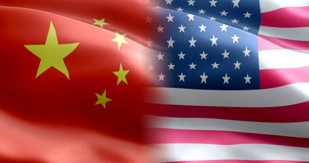 istock USA China trade war flag 1152534580
