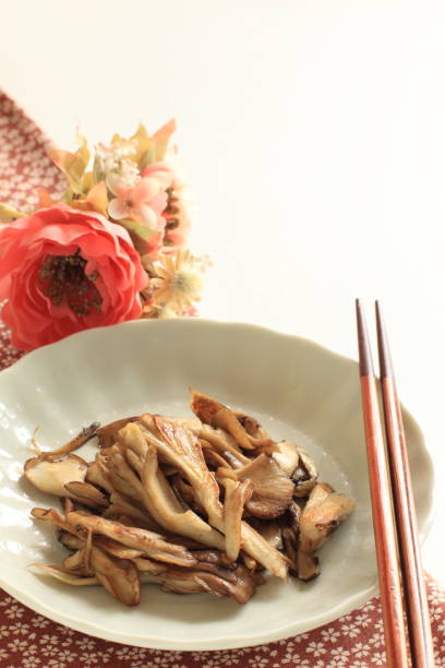 Japanese maitake mushroom stir fried