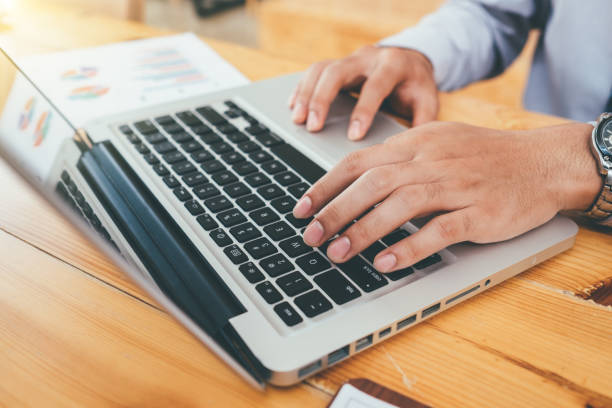 istock Businesswoman at work,top view 1152540151