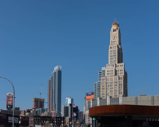 브루클린의 건물과 주택 - barclays center 뉴스 사진 이미지