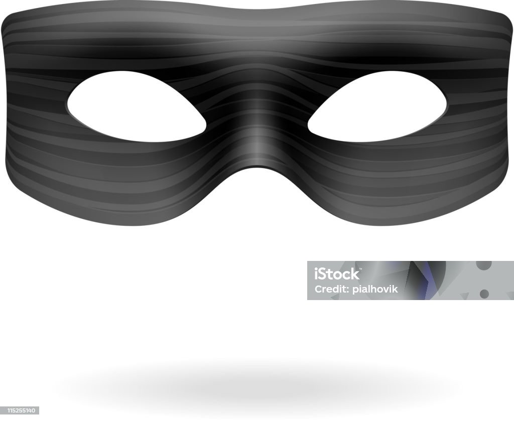 Masque de Zorro - clipart vectoriel de Super-héros libre de droits