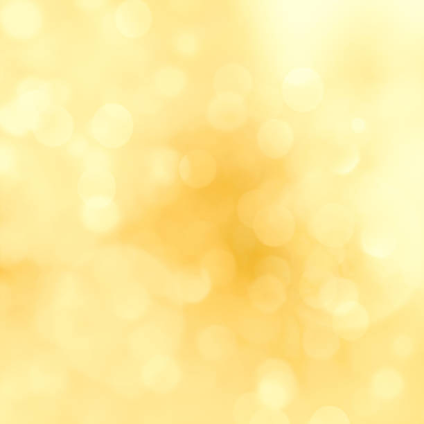 istock Festive background with bright gold lights 1152553035