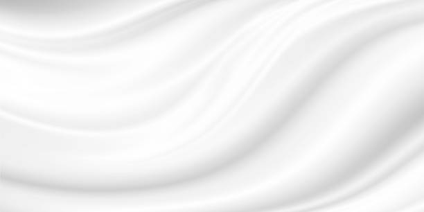 白い化粧品クリームの背景 - 絹 イラスト ストックフォトと画像