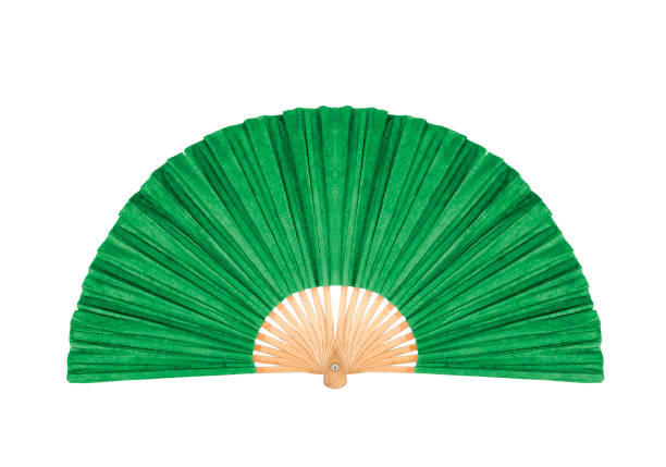 istock Green Fan isolated on white 1152553907