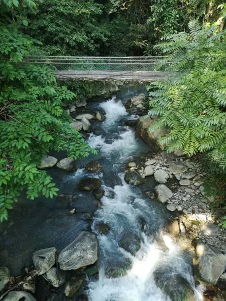 De-stress and soak away the sores and aches of your muscles in the spring’s hot sulphuric minerals, deemed to have healing properties and very popular among the locals.