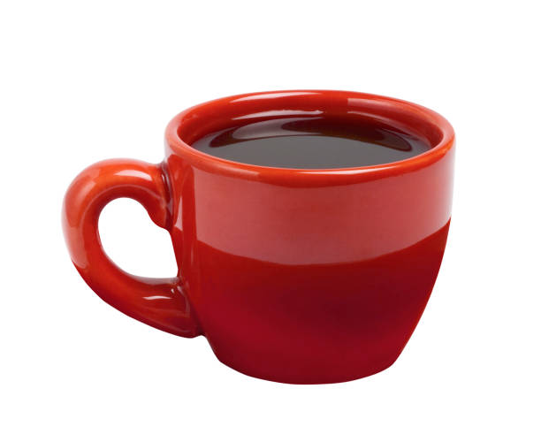 istock Red cup of coffee isolated 1152559200
