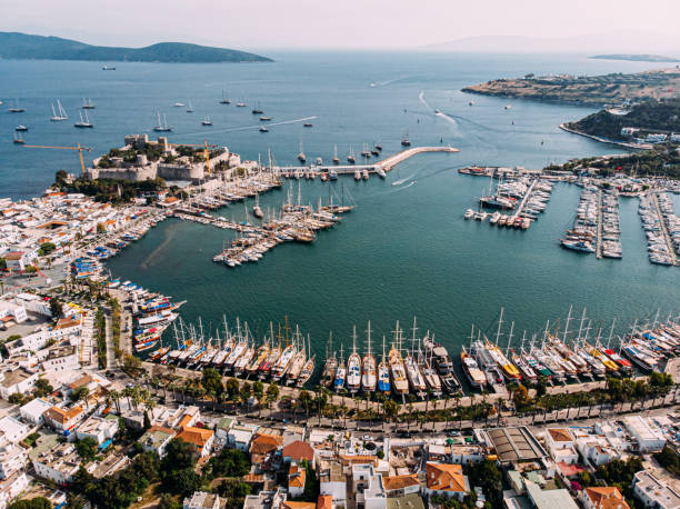 istock Aerial View Bodrum Castle at Turkey 1152566111