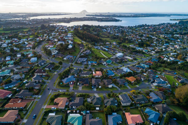 istock Welcome Bay Aerial View 1152566305