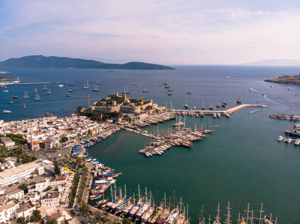 istock Aerial View Bodrum Castle at Turkey 1152566479