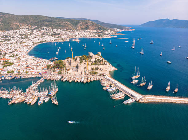istock Aerial View Bodrum Castle at Turkey 1152571862
