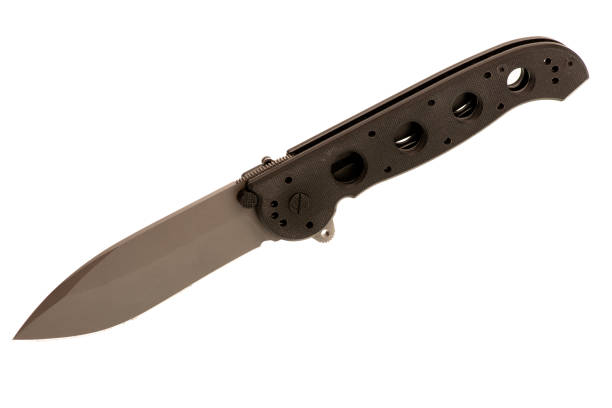 istock Army knife on white background close up 1152577366