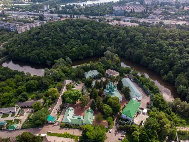 Ð¡Ð²ÑÑÐ¾-Ð¢ÑÐ¾Ð¸ÑÐºÐ¸Ð¹ Ð¼ÑÐ¶ÑÐºÐ¾Ð¹ Ð¼Ð¾Ð½Ð°ÑÑÑÑÑ, ÐÐ¸ÑÐ°ÐµÐ²Ð¾, ÐÐ¸ÐµÐ², Ð£ÐºÑÐ°Ð¸Ð½Ð°, Ð¼Ð°Ð¹ 2019