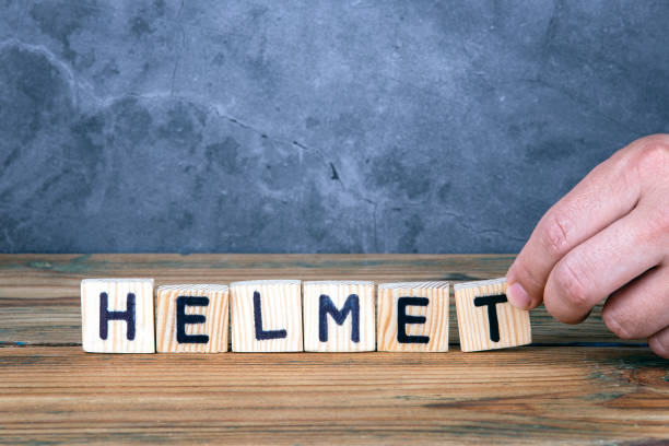 istock Helmet - word from wooden letters 1152599953